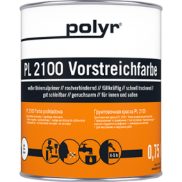 Polyr Vorstreichfarbe weiß 750 ml