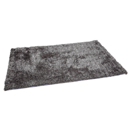 Teppich BB Shaggy 200 x 140 cm grau