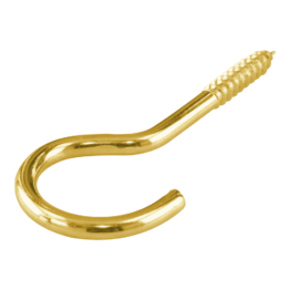 Schraubhaken 4 cm 4 Stück