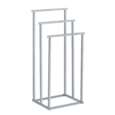 Wenko Handtuchständer 'Quadro' chromfarben 3-stufig 38 x 32,5 x 84,5 cm
