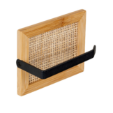 Wenko Toilettenpapierhalter 'Allegre' Bambus/Stahl