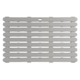 Wenko Badematte 'Indoor & Outdoor' Kunststoff taupe 80 x 50 cm
