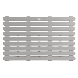 Wenko Badematte 'Indoor & Outdoor' Kunststoff taupe 80 x 50 cm