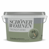 Schöner Wohnen Farbe Trendfarbe 'Olive' grün matt 1 l
