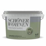 Schöner Wohnen Farbe Trendfarbe 'Olive' grün matt 2,5 l