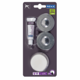 Wenko UV-Loc® Befestigungsset chromfarben Ø 5 x 1,5 cm, 2 Stück