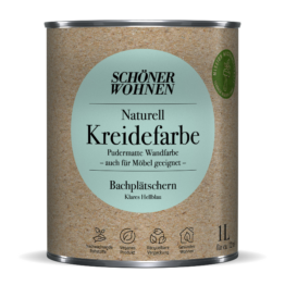 Schöner Wohnen Farbe Naturell Kreidefarbe 'Bachplätschern' hellblau matt 1 l