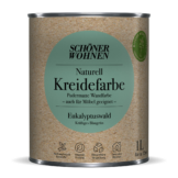 Schöner Wohnen Farbe Naturell Kreidefarbe 'Eukalyptuswald' blaugrün matt 1 l