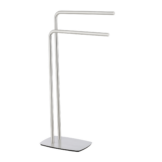 Wenko Handtuchständer 'Iria' Edelstahl matt 2 Stangen 48 x 20 x 81,5 cm