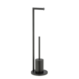 Wenko Stand WC-Garnitur 'Ferla' 2-in-1 schwarz
