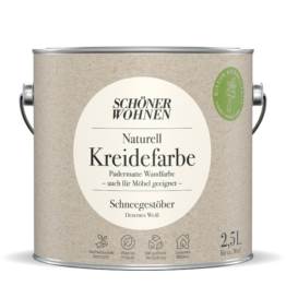 Schöner Wohnen Farbe Naturell Kreidefarbe 'Schneegestöber' weiß matt 1 l